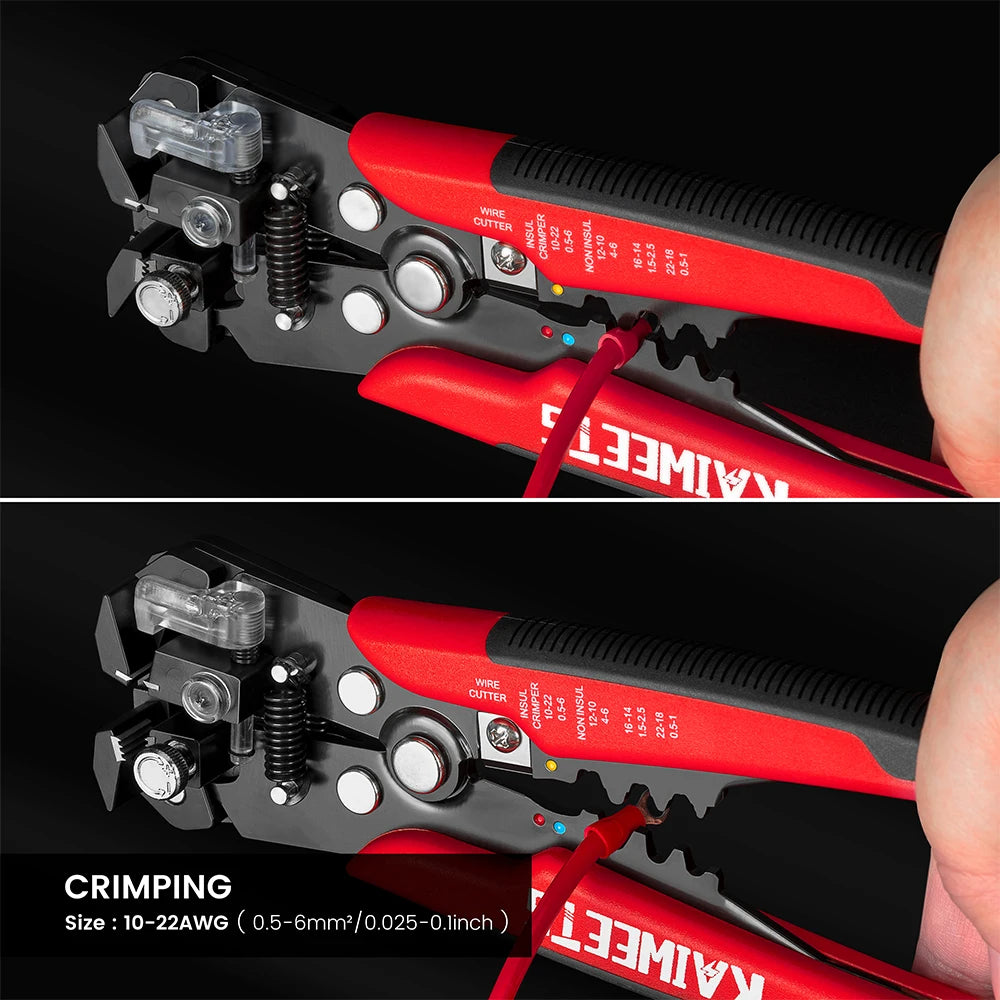 KAIWEETS KWS-103 Stripping Multifunctional Pliers, Cable Cutting, High-precision Automatic Brand Hand Tool